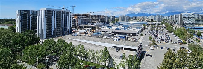 Blue Buildings